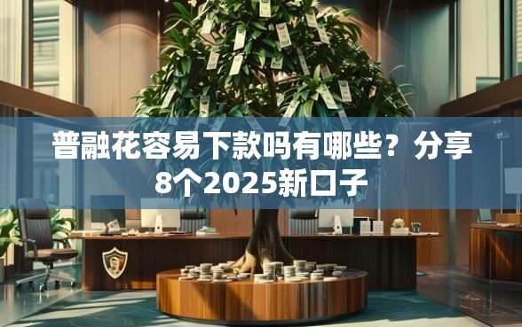 普融花容易下款吗有哪些？分享8个2025新口子