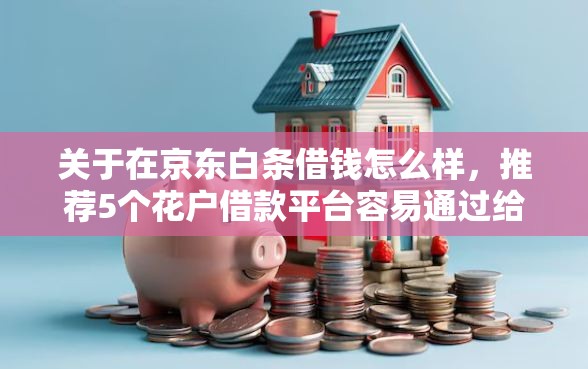 关于在京东白条借钱怎么样，推荐5个花户借款平台容易通过给你