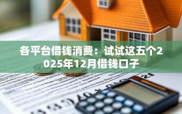 各平台借钱消费：试试这五个2025年12月借钱口子