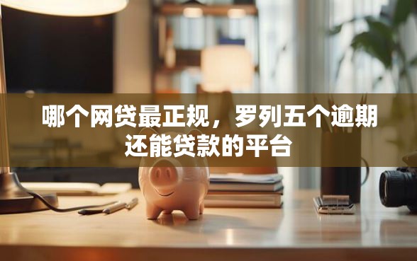 哪个网贷最正规，罗列五个逾期还能贷款的平台