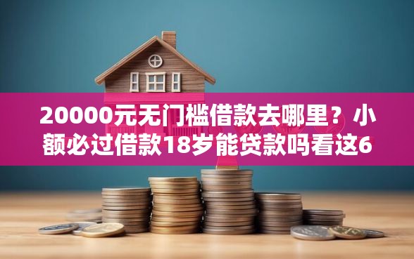 20000元无门槛借款去哪里？小额必过借款18岁能贷款吗看这6个平台