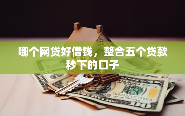 哪个网贷好借钱，整合五个贷款秒下的口子