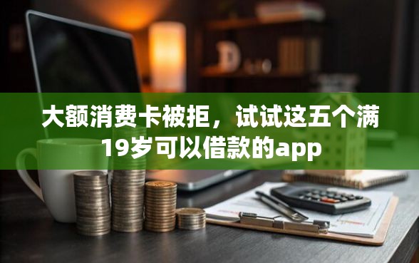 大额消费卡被拒，试试这五个满19岁可以借款的app