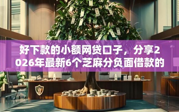 好下款的小额网贷口子，分享2026年最新6个芝麻分负面借款的口子