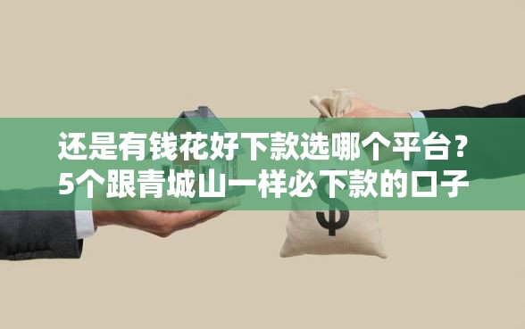 还是有钱花好下款选哪个平台？5个跟青城山一样必下款的口子推荐