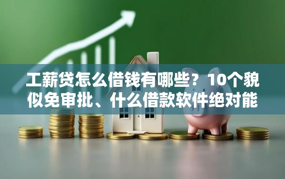 工薪贷怎么借钱有哪些？10个貌似免审批、什么借款软件绝对能借到钱合集