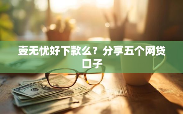 壹无忧好下款么？分享五个网贷口子