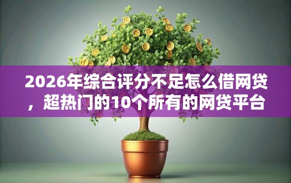 2026年综合评分不足怎么借网贷,超热门的10个所有的网贷平台推荐 2026年综合评分不足怎么借网贷,超热门的10个所有的网贷平台推荐