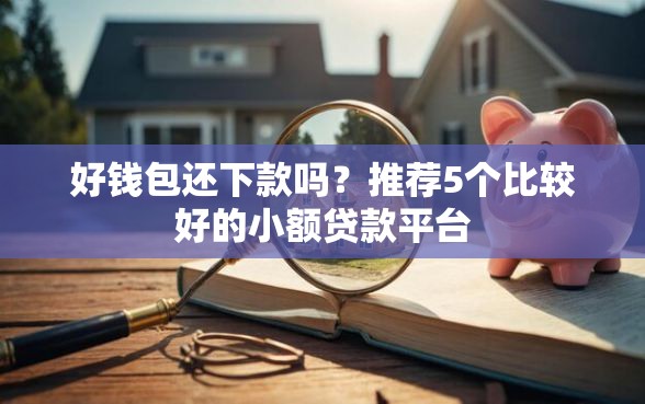 好钱包还下款吗？推荐5个比较好的小额贷款平台