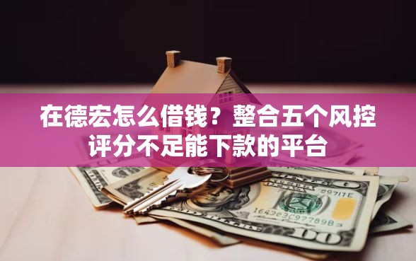 在德宏怎么借钱？整合五个风控评分不足能下款的平台