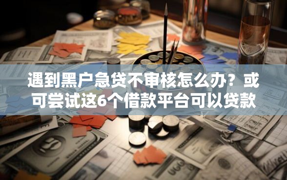 遇到黑户急贷不审核怎么办?或可尝试这6个借款平台可以贷款 遇到黑户急贷不审核怎么办?或可尝试这6个借款平台可以贷款