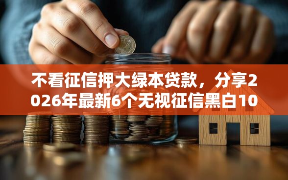 不看征信押大绿本贷款,分享2026年最新6个无视征信黑白100%秒下网贷平台 不看征信押大绿本贷款,分享2026年最新6个无视征信黑白100%秒下网贷平台