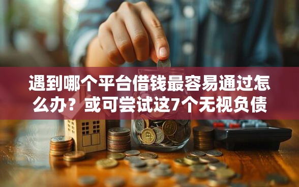 遇到哪个平台借钱最容易通过怎么办？或可尝试这7个无视负债快速下款长期网贷的平台
