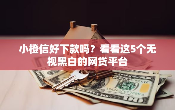 小橙信好下款吗？看看这5个无视黑白的网贷平台