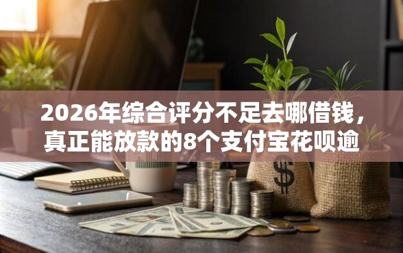 2026年综合评分不足去哪借钱，真正能放款的8个支付宝花呗逾期万元快速贷款软件推荐