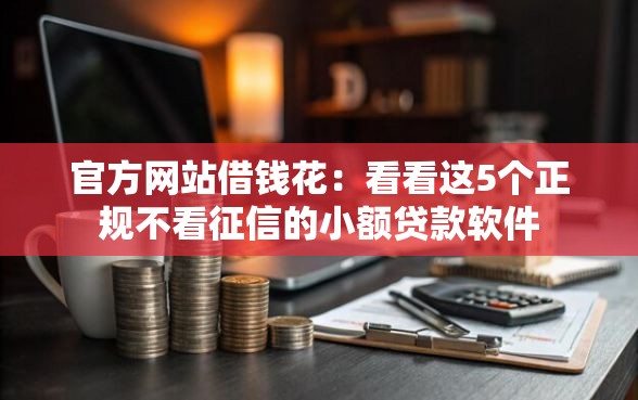 官方网站借钱花：看看这5个正规不看征信的小额贷款软件