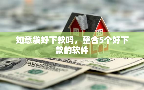 如意袋好下款吗，整合5个好下款的软件