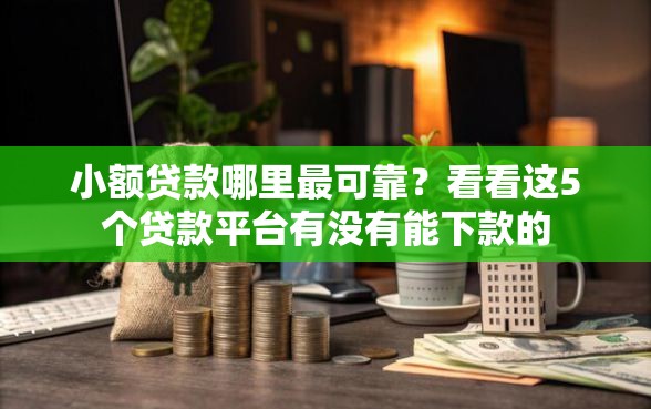 小额贷款哪里最可靠？看看这5个贷款平台有没有能下款的