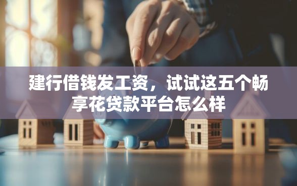 建行借钱发工资，试试这五个畅享花贷款平台怎么样