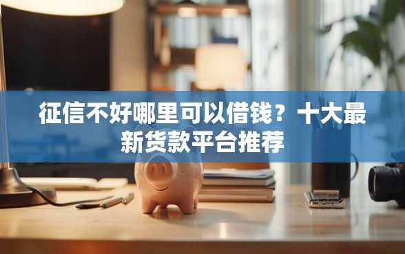 征信不好哪里可以借钱？十大最新货款平台推荐