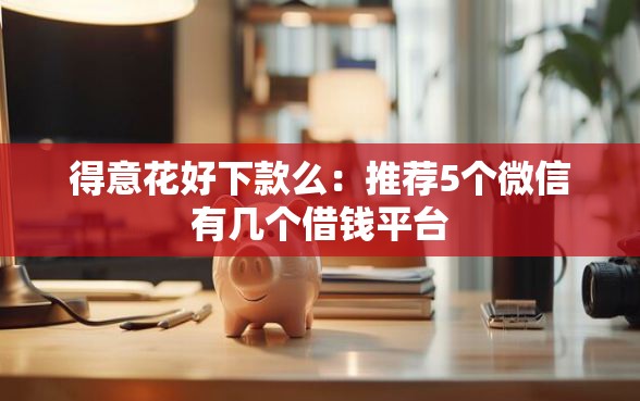 得意花好下款么：推荐5个微信有几个借钱平台