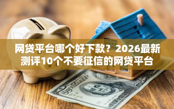 网贷平台哪个好下款？2026最新测评10个不要征信的网贷平台