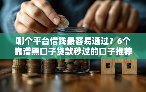 哪个平台借钱最容易通过？6个靠谱黑口子贷款秒过的口子推荐