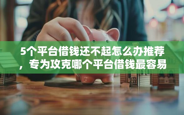 5个平台借钱还不起怎么办推荐，专为攻克哪个平台借钱最容易通过难题