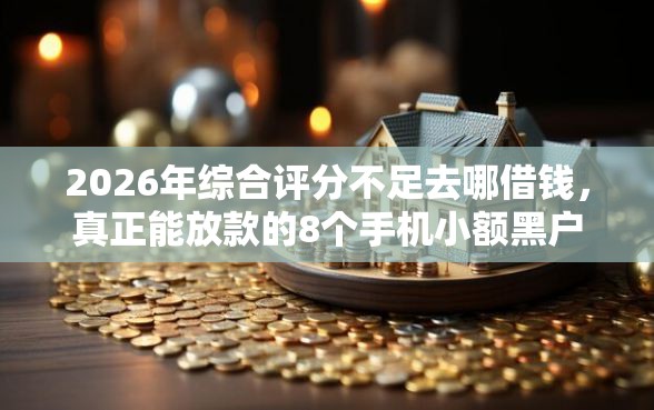 2026年综合评分不足去哪借钱，真正能放款的8个手机小额黑户快速贷款平台推荐