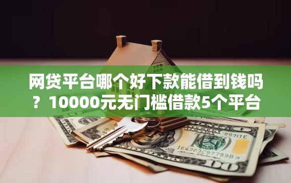 网贷平台哪个好下款能借到钱吗？10000元无门槛借款5个平台推荐