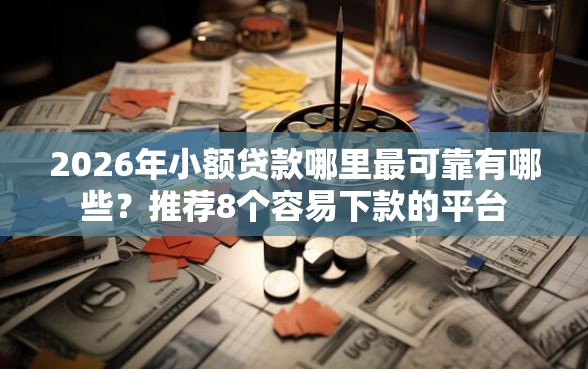 2026年小额贷款哪里最可靠有哪些？推荐8个容易下款的平台