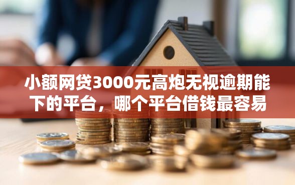小额网贷3000元高炮无视逾期能下的平台，哪个平台借钱最容易通过的7个平台介绍