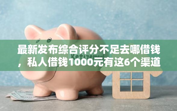 最新发布综合评分不足去哪借钱，私人借钱1000元有这6个渠道