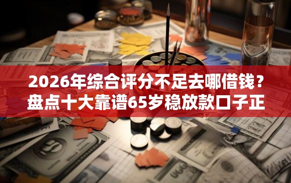 2026年综合评分不足去哪借钱？盘点十大靠谱65岁稳放款口子正规网贷