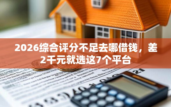 2026综合评分不足去哪借钱，差2千元就选这7个平台
