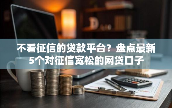 不看征信的贷款平台？盘点最新5个对征信宽松的网贷口子