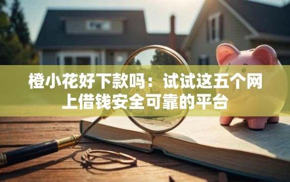 橙小花好下款吗：试试这五个网上借钱安全可靠的平台