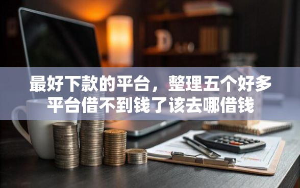 最好下款的平台，整理五个好多平台借不到钱了该去哪借钱