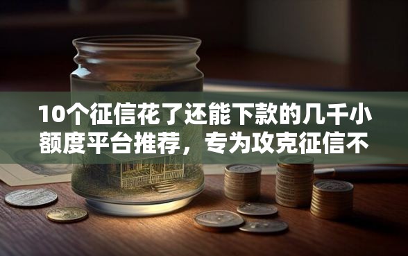 10个征信花了还能下款的几千小额度平台推荐，专为攻克征信不好哪里可以借钱难题