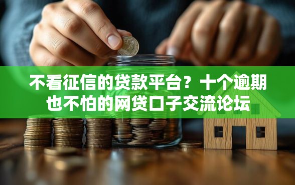 不看征信的贷款平台？十个逾期也不怕的网贷口子交流论坛