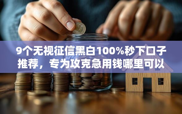 9个无视征信黑白100%秒下口子推荐,专为攻克急用钱哪里可以快速借到难题 9个无视征信黑白100%秒下口子推荐,专为攻克急用钱哪里可以快速借到难题
