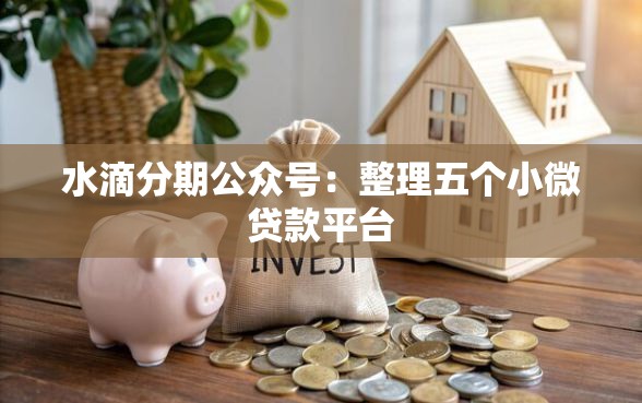 水滴分期公众号：整理五个小微贷款平台