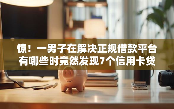 惊！一男子在解决正规借款平台有哪些时竟然发现7个信用卡贷款平台，事后分享了出来