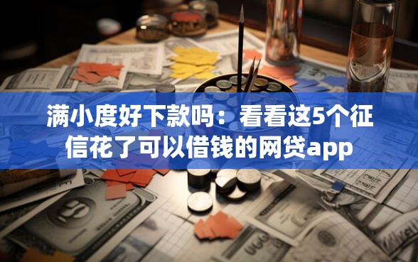 满小度好下款吗：看看这5个征信花了可以借钱的网贷app