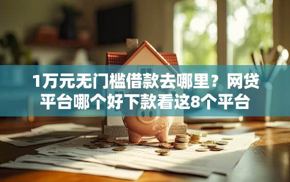 1万元无门槛借款去哪里？网贷平台哪个好下款看这8个平台