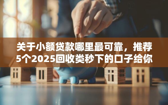 关于小额贷款哪里最可靠，推荐5个2025回收类秒下的口子给你
