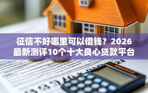 征信不好哪里可以借钱？2026最新测评10个十大良心贷款平台利息低