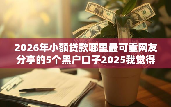 2026年小额贷款哪里最可靠网友分享的5个黑户口子2025我觉得不错! 2026年小额贷款哪里最可靠网友分享的5个黑户口子2025我觉得不错!