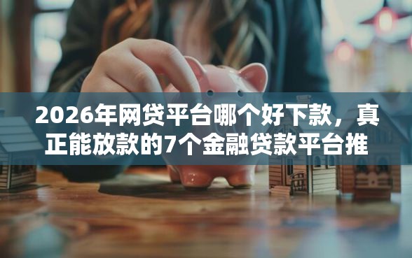 2026年网贷平台哪个好下款，真正能放款的7个金融贷款平台推荐