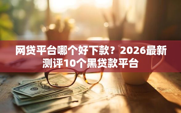 网贷平台哪个好下款？2026最新测评10个黑贷款平台